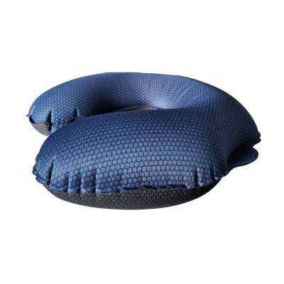 Inflatable Travel Neck Pillow for Airplane Train Car Washable Pillowcase U Shaped Office Napping Pillow